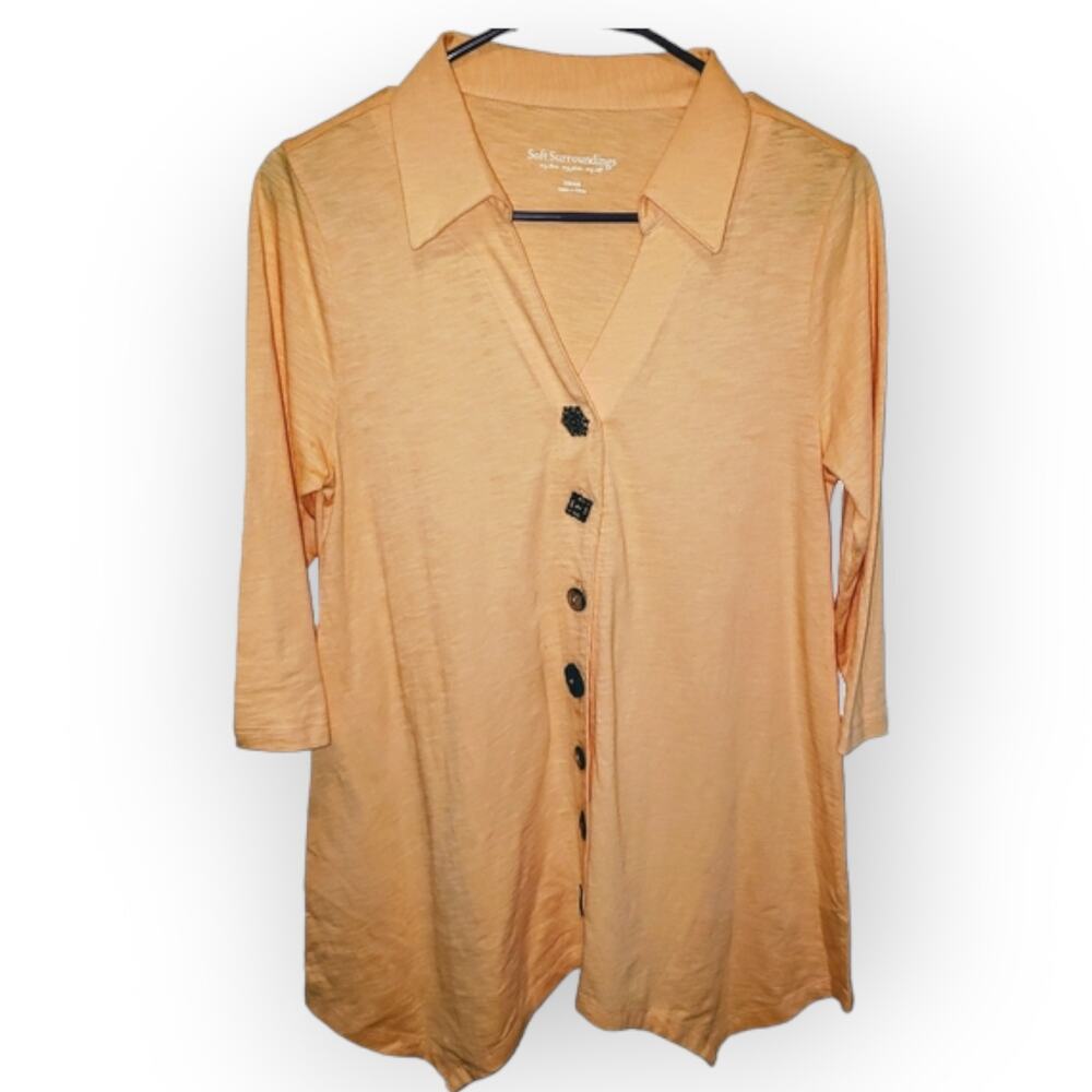SOFT SURROUNDINGS boho top sz XS EUC